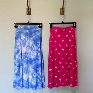 Girls long Cat & Jack skirts